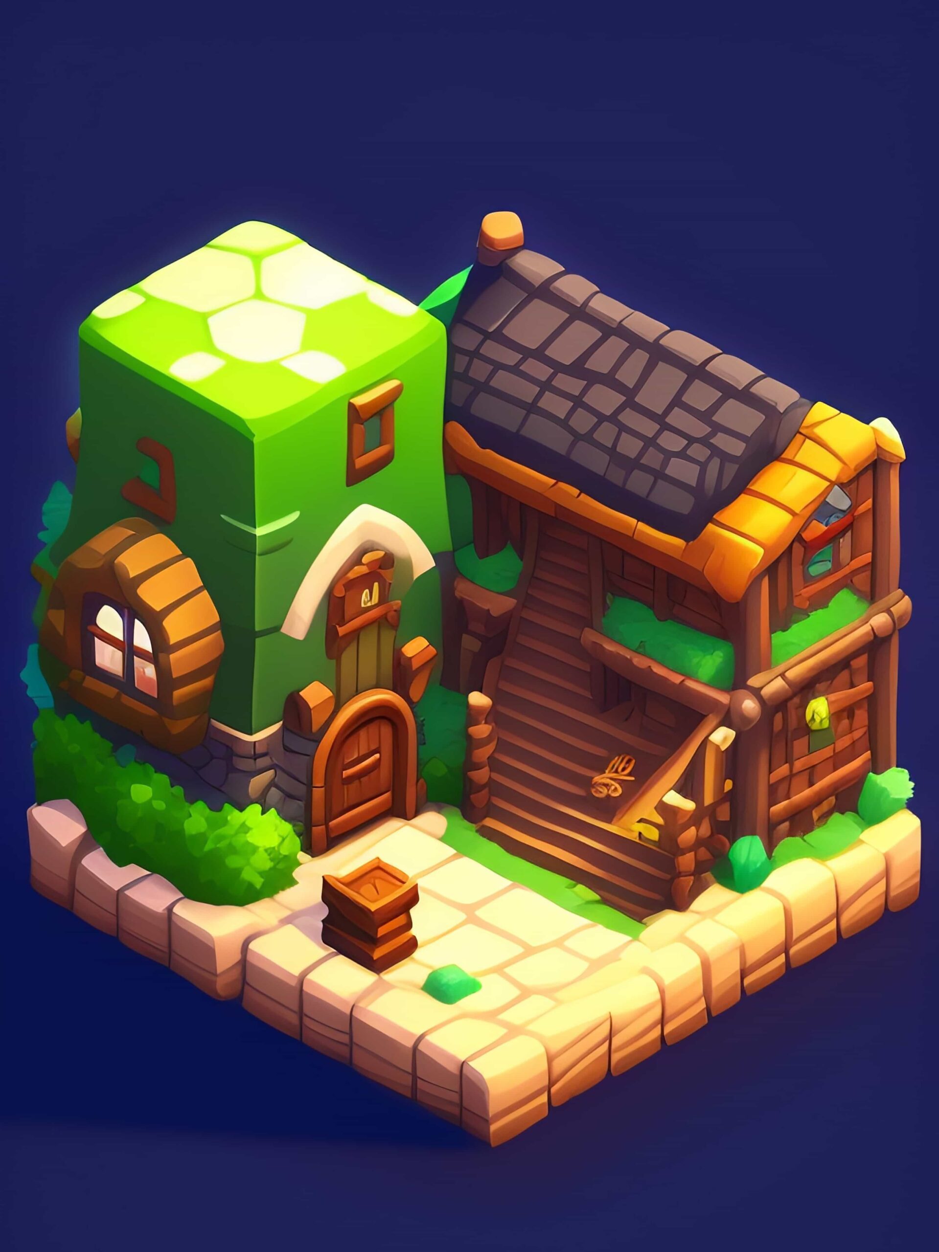house in minecraft