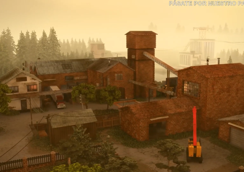 a scene with buildings in Teardown game