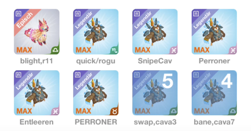 Battle Camp Monster List Screenshot