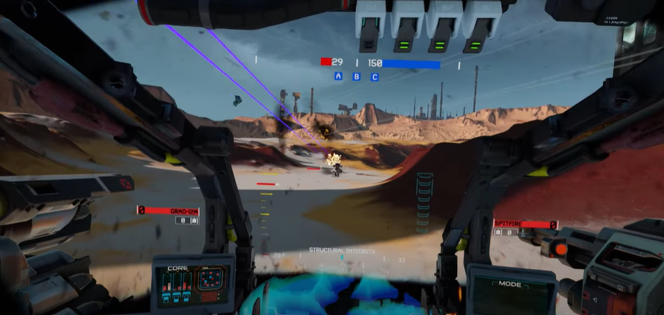 the 'Iron Rebellion' game in the battle field