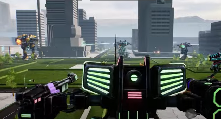 the 'World of Mechs' game in the battle field