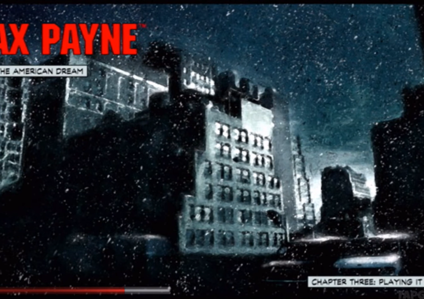 noir opening photo in the Max Payne game
